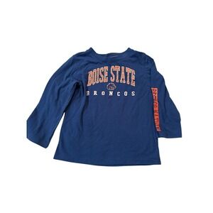 Colosseum Long Sleeve Jersey Boise State Broncos Kids 3T‎ Blue And Orange NWOT